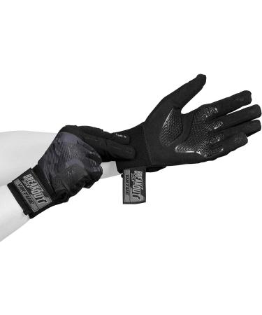 Virtue Breakout Gloves - Medium Black Camo Full Finger Paintball Gloves - Buy Online on GoSupps.com