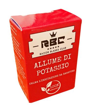 Buy Alum Rectangular Block 100g - Ideal for Facial Hygiene Body Care & After Shaving | International Shipping Available - Buy Online on GoSupps.com