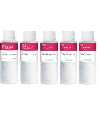 Eau Précieuse LOT X5 bottles - Clearskin Purifying Lotion - Cleanses and purifies the skin - Tightens pores - Eliminates impurities - Care for acne-prone skin - 375ml