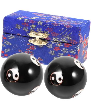 Beavorty 4-Piece Metal Massage Balls Set | Hand Training & Relaxation Tools | Bullet Rolling Balls for Hand Therapy & Relief - Buy Online on GoSupps.com