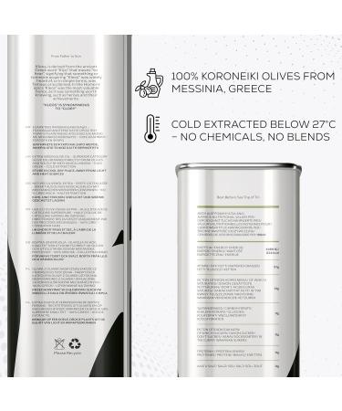 Kleos Kalamata 2023 New Harvest Extra Virgin Olive Oil 3L Tin - Pack of 1 - Buy Online on GoSupps.com