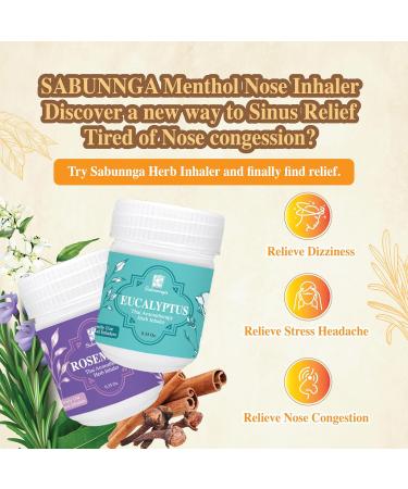 Thai Herbal Nasal Inhaler | Menthol Nose Congestion Relief | Portable Aromatherapy for Working Women - Buy Online on GoSupps.com
