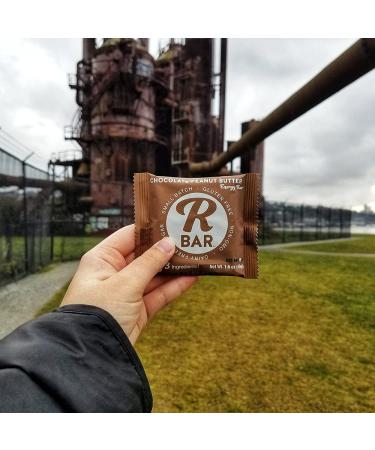 RBar Whole Food Real Chocolate Peanut Butter Energy Bar - 10 Pack Vegan Protein Snack, Dairy & Gluten-Free - Buy Online on GoSupps.com