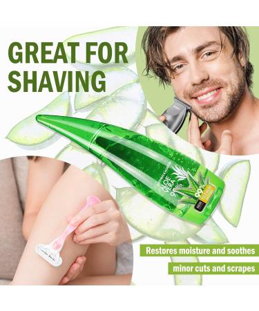 99% Organic Aloe Vera Gel Aloe Vera Soothing Gel Natural Moisturizing Lotion for Soothing Skin Care Long Lasting Moisturizing body Lotion After Sun Skin Care Cream for Face and Skin (260ml) - Buy Online on GoSupps.com