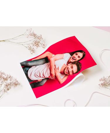 XXL PREMIUM fondant cake topper with your own photo Composed of 2 sugar images Edible cake image Dimensions 40 x 56 cm