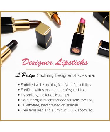 L Paige L17 - CARDINAL RED/BLUE Split-Stick Lipstick | Long-lasting Moisturizing Aloe Vera Formula - International Shipping Available - Buy Online on GoSupps.com