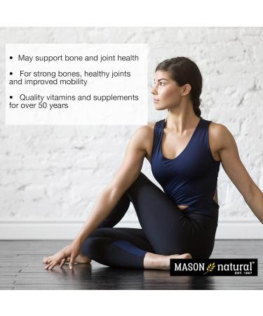MASON NATURAL Vitamin K2 100 mcg + D3 for Bone, Cardiovascular & Muscle Health - 100 Tablets - Buy Online on GoSupps.com