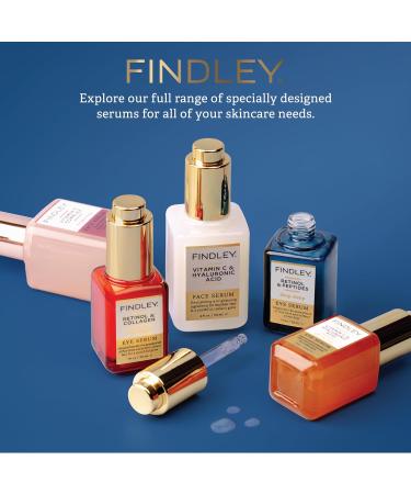 Findley Deep Sleep Eye Serum - Retinol & Peptides for Fine Lines Crow's Feet Puffiness & Dark Circles | Hydrating Anti-Aging Formula (1 Fl Oz - Buy Online on GoSupps.com
