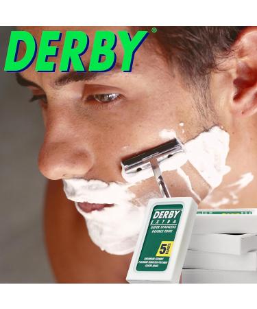 100 Derby Extra Professional Double Edge Razor Blades - Premium Quality for Smooth Shaving | International Shipping Available - Buy Online on GoSupps.com