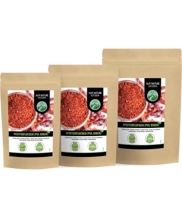 Pul Biber 500g (1.1lb) Chilli Flakes - 100% Natural Paprika Flakes - Additive-Free - Buy Online on GoSupps.com