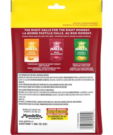 HALLS Cherry Flavour Cough Drops Throat Lozenges Sore Throat Relief Mentho-Lyptus 80 Lozenges Cherry Drops - Buy Online on GoSupps.com