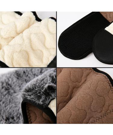 Warm Belt - Autumn Winter Thermal Plush Waist Warmer & Lumbar Support | Adjustable Abdominal Support Band for Men & Women | Fitness Back Brace in Camel Color - Buy Online on GoSupps.com