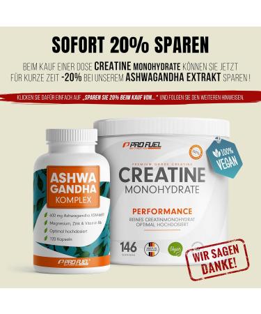 Buy Pure Micronized Creatine Monohydrate Powder 500g - 100% Vegan Optimal High Dose No Additives - 146 Portions for Enhanced Performance - Buy Online on GoSupps.com