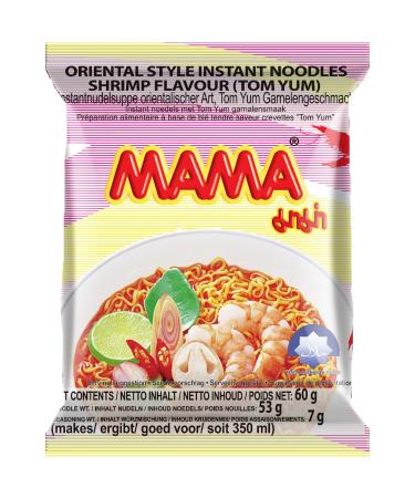 MAMA - Instant Noodles Shrimp - (1 X 60 GR) Instant Noodles Shrimp 2 g (Pack of 30)