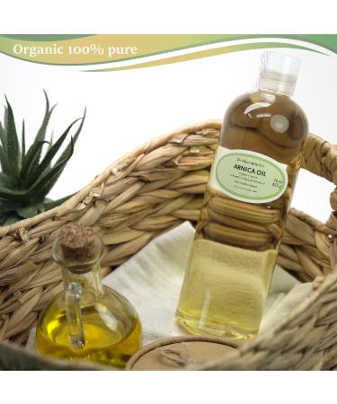 Dr Adorable Arnica Herbal Oil 16 oz - 100% Pure Organic Infused Oil for Pain Relief | International Shipping Available - Buy Online on GoSupps.com