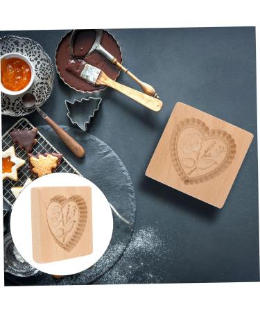 1pc Biscuit Mold Biscuits Embossing Baking Tool Creative Cookie Mold Biscuit Baking Mold Kitchen Cookie Mold Fondant Mold Kitchen Utensil Modeling Log Kitchen Supplies 10X10X2CM Rose - Buy Online on GoSupps.com