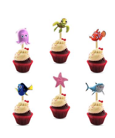 Seyal Finding Nemo Cupcake Topper Seyal Finding Nemo Cupcake Topper