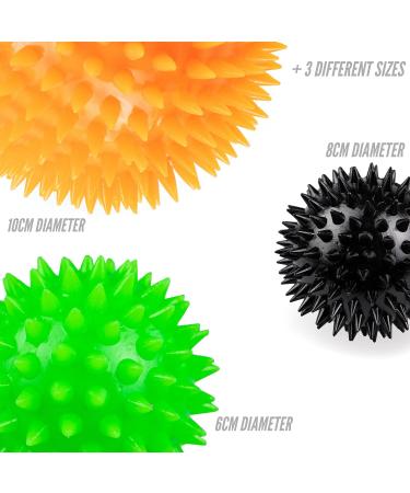 Phoenix Fitness Ry942 Massage Ball - Trigger Point Therapy for Muscle Relief Plantar Fasciitis and Yoga - Optimal Tight Muscle Regeneration - Buy Online on GoSupps.com