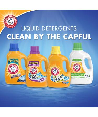 Shop Arm & Hammer Plus OxiClean Clean Meadow - 70 Loads Liquid Laundry Detergent (122.5 Fl oz) | International Shipping Available - Buy Online on GoSupps.com