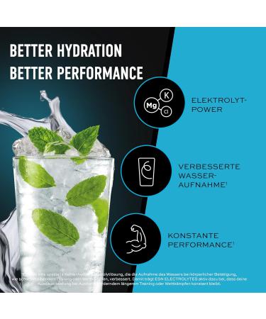 ESN Electrolytes Pro - Vegan Hydration & Performance 15x22.5g (337.5g) | Natural Tested Quality | Made in Germany - Buy Online on GoSupps.com