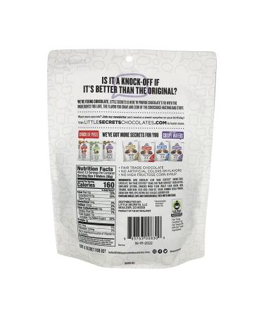 Little Secrets Dark Chocolate Mini Crispy Wafers with Sea Salt â€“ 10 Individually Wrapped Treats (3.5 oz) - Buy Online on GoSupps.com