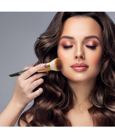 EDMIRE 10pcs Makeup Brushes Set - Foundation, Eyeshadow, and Eyebrow Brushes for Women - Perfect Gift for Anniversary, Valentine, Birthday - Buy Online on GoSupps.com
