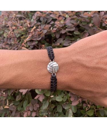 Sportybella Volleyball Charm Bracelet - Adjustable Bracelet for Female Players - Buy Online on GoSupps.com