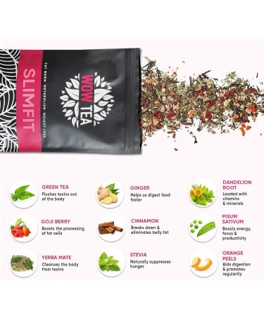 ATOP LLC WOW TEA 2 months Slimfit Tee Pack - Buy Online on GoSupps.com