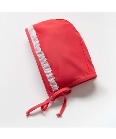BONVERANO Baby Girls Sunsuit UPF 50+ One Piece with Sun Hat - Watermelon Red, 6 Months - Buy Online on GoSupps.com