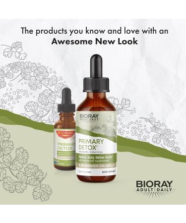 BIORAY Primary Detox 2oz - Natural Herbal Formula for Gentle and Effective Detoxification - Buy Online on GoSupps.com