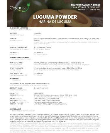 Organic Lucuma Powder imported from Peru.100% Pure. No Sugar Added. USDA certified Organic (200 g) No Preservatives. - Buy Online on GoSupps.com