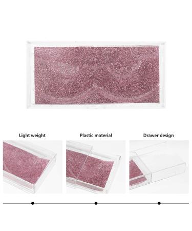 Beaupretty Empty Eyelash Boxes - 6-Piece Plastic Eyelash Storage Case & Organizer - Ideal for Eyelash Packaging - Pink Makeup Holder - Buy Online on GoSupps.com
