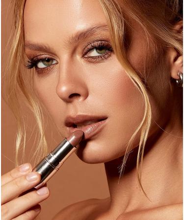 Nude Envie Mocha Lipstick - Certified Vegan, Paraben & Cruelty Free - Enriched with Vitamin E and Jojoba Oil - Buy Online on GoSupps.com