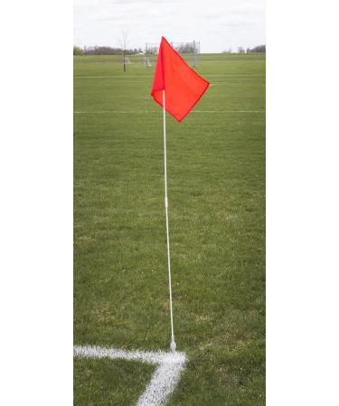 Get Out! Corner Flags for Soccer Field  60in 4-Pack  Soccer Flags & Soccer Poles  Soccer Equipment for Training - Buy Online on GoSupps.com