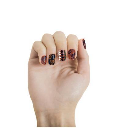 MoYous XL Ethnic 3 Stamping Template - Nail Art Stamping & Full Nail Manicure | Shop Internationally - Buy Online on GoSupps.com