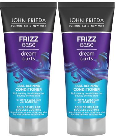 John Frieda Frizz Ease Soin D m lant Boucles Couture 75ml (Lot de 2) Sans parfum 75 ml (Lot de 2)