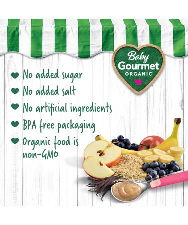 Baby Gourmet Vanilla Banana Berry Rissotto 12-Pack - Buy Online on GoSupps.com