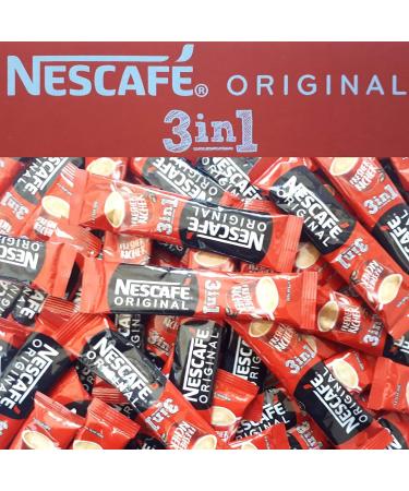 Nescafe 3in1 Original EU Made Instant Coffee Sachets - 200 Sachets, Long Expiry Date - Buy Online on GoSupps.com