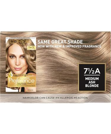 L'Oreal Paris Superior Preference 7.5A Medium Ash Blonde Hair Color - Pack of 2 | Fade-Defying + Shine Permanent Hair Dye - Buy Online on GoSupps.com