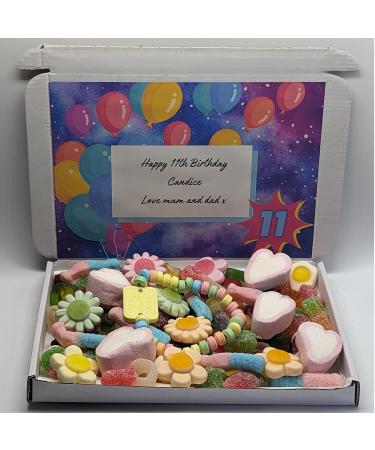 Personalised 11th birthday sweet box|11|11 sweet box |eleven| 11th birthday gift|11th birthday present|11th birthday girl| 11th birthday boy
