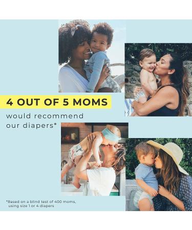 The Honest Company Plant-Based Tie-Dye Diapers | Size 4 (22-37 lbs) | 60 Count Club Box | Sustainable & Cute Cactus Cuties Design - Buy Online on GoSupps.com