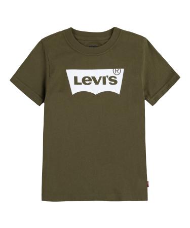 Levi'S Kids Lvb S/S Batwing Tee Baby Boys 3 Months Dark Olive