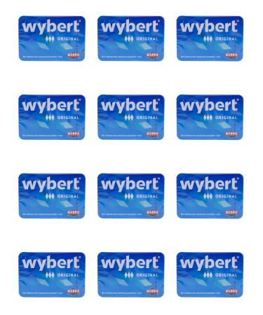 Value Pack: Wybert Throat Lozenges - Sore Throat Relief - Lozenges Sore Throat - Hard Candy Mint - 12x25 Gram