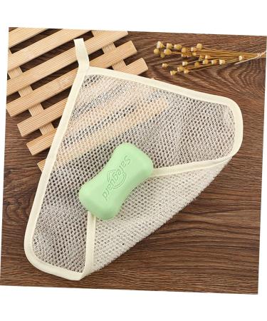 Healeved 6pcs Dual-Sided Scrub Towel Loofah Shower Sponges - Soft Bath Towels for Face and Body - Buy Online on GoSupps.com