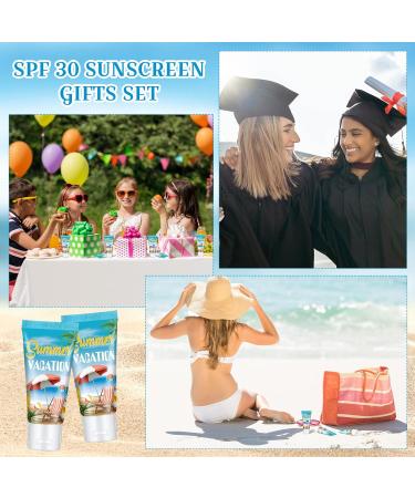 Dansib 36 Pcs Mini Tinted Sunscreen Bulk for Summer Vacation Party Spf 30 Water Resistant Sunscreen Lotion Bulk 1 oz Travel Size for Thank You Gifts Summer Vacation Party Supplies - Buy Online on GoSupps.com