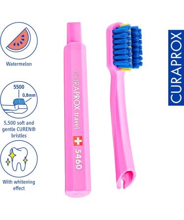 Curaprox Travel Set Ortho Blue - Travel Toothbrush Interdental Brush 10ml Toothpaste & Travel Box | Best International Shipping - Buy Online on GoSupps.com