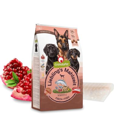 Granatapet Darling's Meal Fish Sensitive - Grain-Free Sugar-Free Dog Food (10 kg) - Premium Dry Food for Dogs with Sensitive Stomachs - Buy Online on GoSupps.com