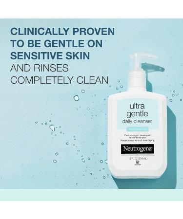 Neutrogena Ultra Gentle Foaming Facial Cleanser for Sensitive Skin - 16 fl. oz - Buy Online on GoSupps.com