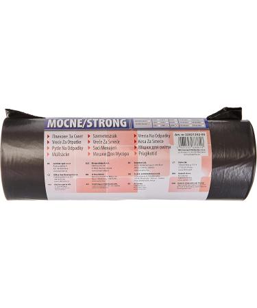Buy 240L Strong LDPE Garbage Bags (10 Pack) - Black 30 m Thick Office & Household Waste Solutions - Buy Online on GoSupps.com
