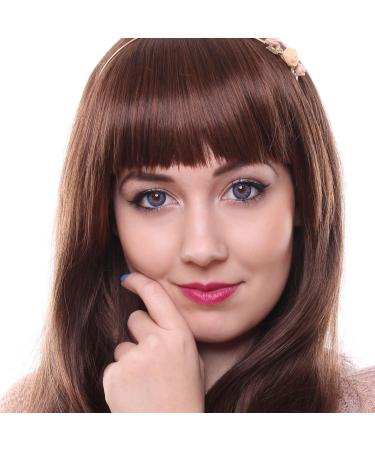 Matlens EOS Violet Lila Colored Contact Lenses - Big Eyes 2 Lenses + Case + Care Solution -4.0 Diopter 14.50mm Diameter International Shipping - Buy Online on GoSupps.com